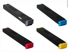 NEW Set Of 4 Sharp MX-31NTYA Toner Black Cyan Magenta Yellow