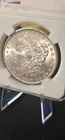 1890 $1 Morgan Silver Dollar Uncirculated