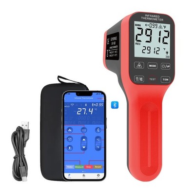 -58°F to 2912°F High Temp Thermometer DS=30:1,Industrial Thermometer with Blu...