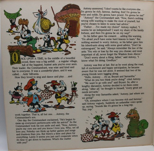 Ants'hillvania - Vinyl LP Gatefold Record & Storybook (1981) MCA SP-9926; VG+ - Bild 7 von 10