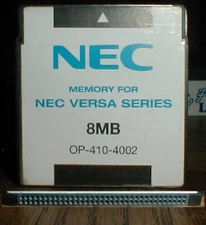 NEC Versa 4000 OP-410-4002 8mb Memory Card OEM 4050 4200 M/75D 40E E M V P