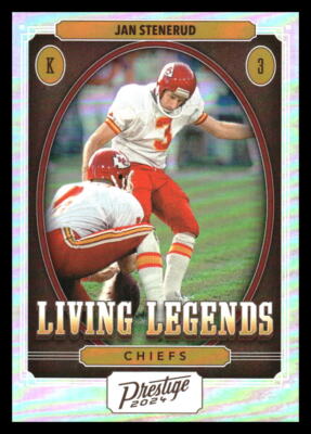 2024 Panini Prestige #LL-JSD Jan Stenerud Living Legends
