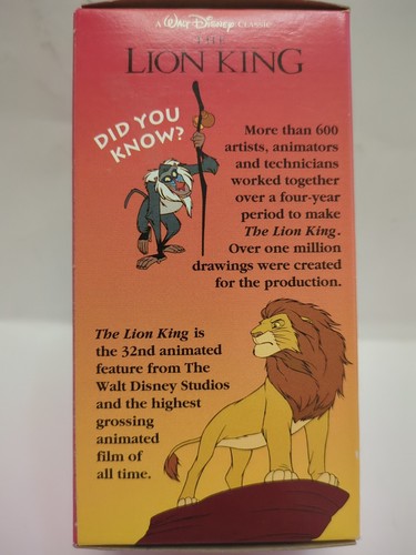 New Walt Disney Lion King Vintage 1994 Burger King Coke Cup Collectors Series - Picture 4 of 10