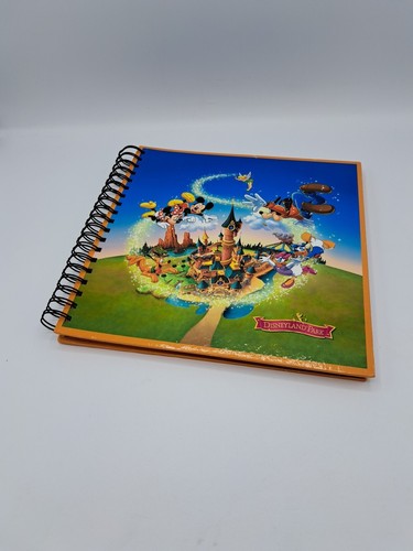 Disneyland Resort Paris Mickey-Minnie-Donald- Pluto-goofy sketch book Autograph