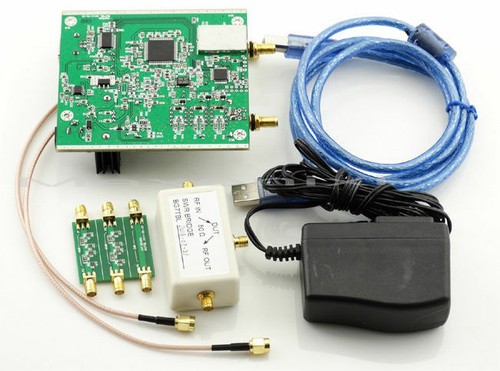0,05-550MHz Generator zamiatający Tester częstotliwości + tłumik + mostek SWR + kabel SMA - Zdjęcie 1 z 6