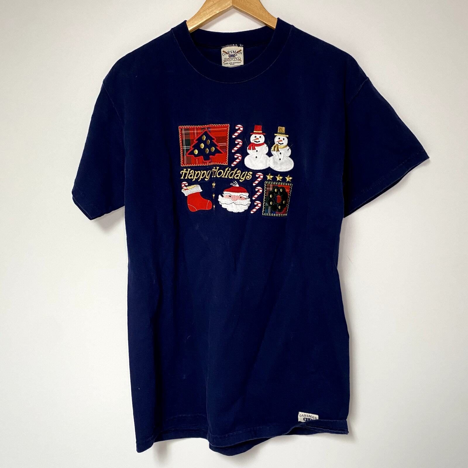 FILA Maglione Vintage Brutto Natale Maglietta Vintage Remi M