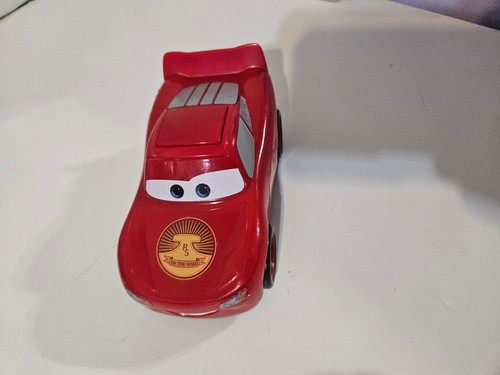 Disney Pixar Cars Saetta McQueen Pulsante Parla Effetti Sonori Fast Talkin - Foto 2 di 13