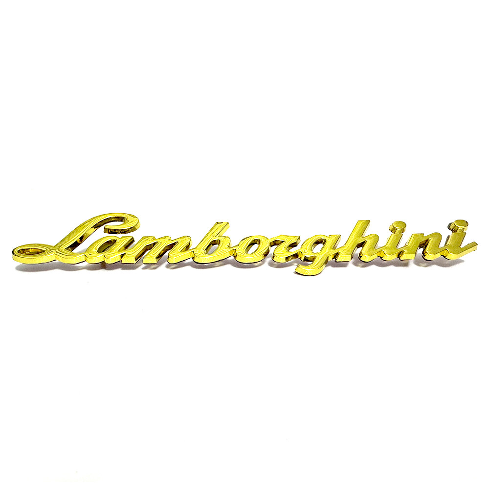 Gold Lamborghini Huracan LP580 LP610 OEM Rear Emblem Badge 4ML853742