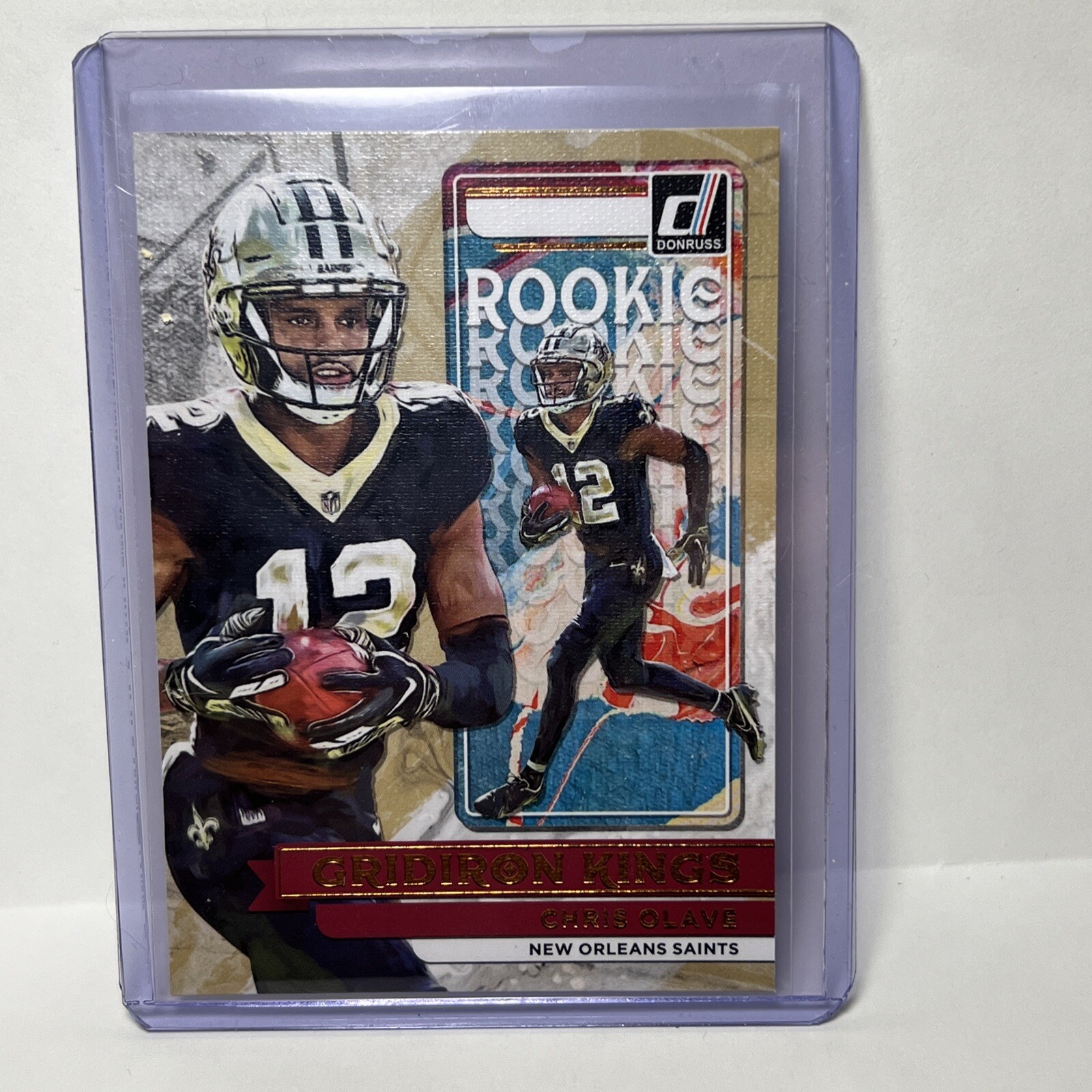 2022 Donruss Chris Olave Gridiron Kings Rookie Card