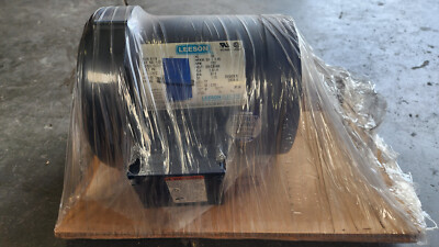 New Leeson 3/4 HP AC Motor 110047.00 C Frame 3 Phase 1725 RPM Made in USA NIB