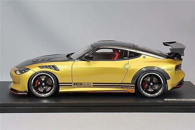 1/18 Ignition Model TOP SECRET Nissan Fairlady Z (RZ34) Gold 1/18 Ignition Model TOP SECRET Nissan Fairlady Z (RZ34) Gold