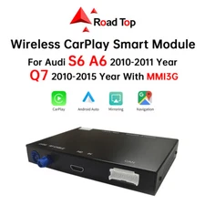 For Audi A6 S6 2010-2011 Q7 2010-2015 Wireless Carplay Android Auto Retrofit Kit