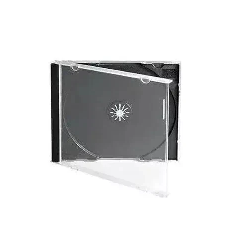200 x CD JEWEL CASES COMPLETE WITH BLACK TRAYS / HIGHEST PREMIUM QUALITY