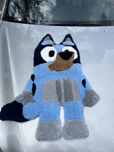 HANDMADE EBLUEY RUG - Picture 2 of 2
