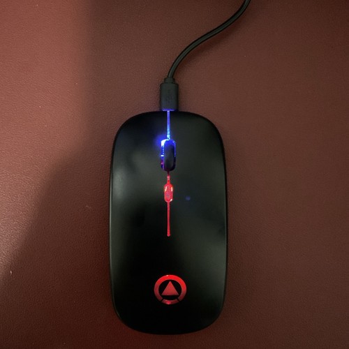 YINDIAO A2 rechargeable wireless Mouse silent 2.4G/BT3.0/BT5.0 1600 DPI RGB B01 - Picture 2 of 3