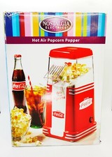  Mini Coca Cola 8 Cup Coke Hot Air Popcorn Maker Machine