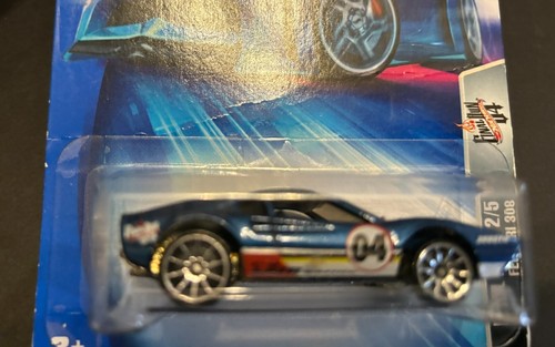 Hot Wheels FERRARI 308 FINAL RUN 10SP *BLUE* 1/64 BAD CARD - Picture 3 of 6