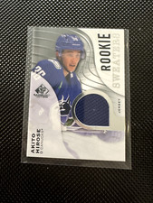 2023-24 SP Game Used Rookie Sweaters Akito Hirose Jersey Patch Canucks RC