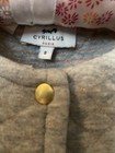 Cyrillus Paris Children’s Quilted Sweater Jacket w/ Snaps Beautiful & Soft sz S — photo 6