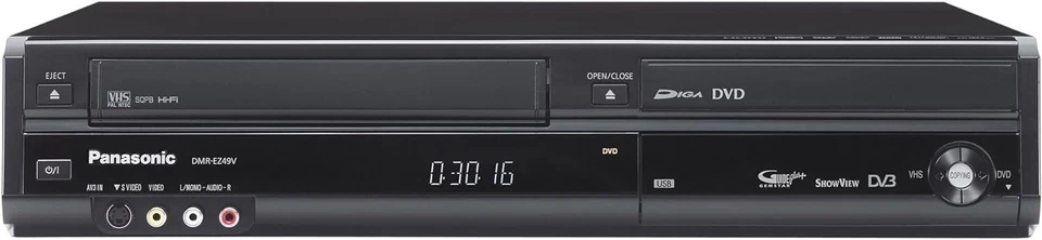 Panasonic DMR-EZ49V DVD VCR multi-region Video Recorder  24 Months RTB Warranty - Image 2 of 2