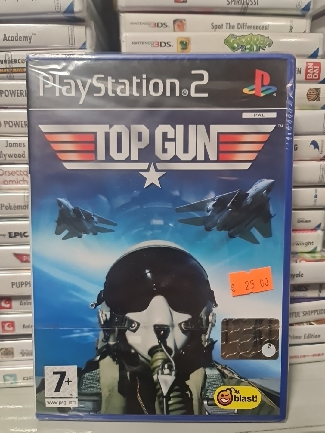 TOP GUN - SONY PS2 - GIOCO NUOVO SIGILLO Leggermente ROVINATO