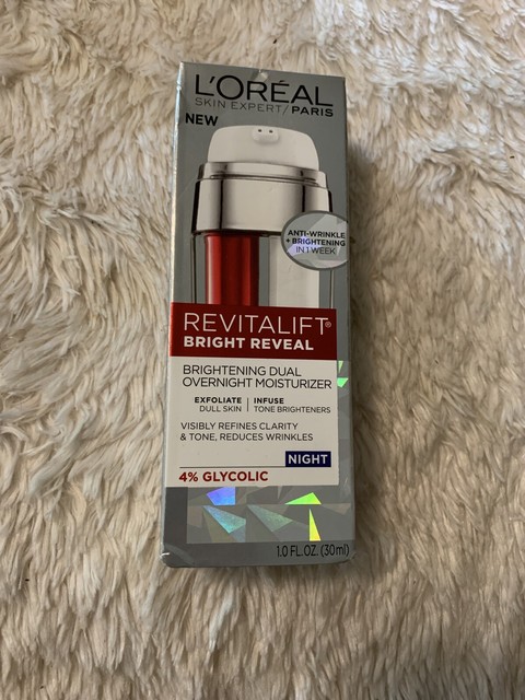 bright reveal brightening dual overnight moisturizer