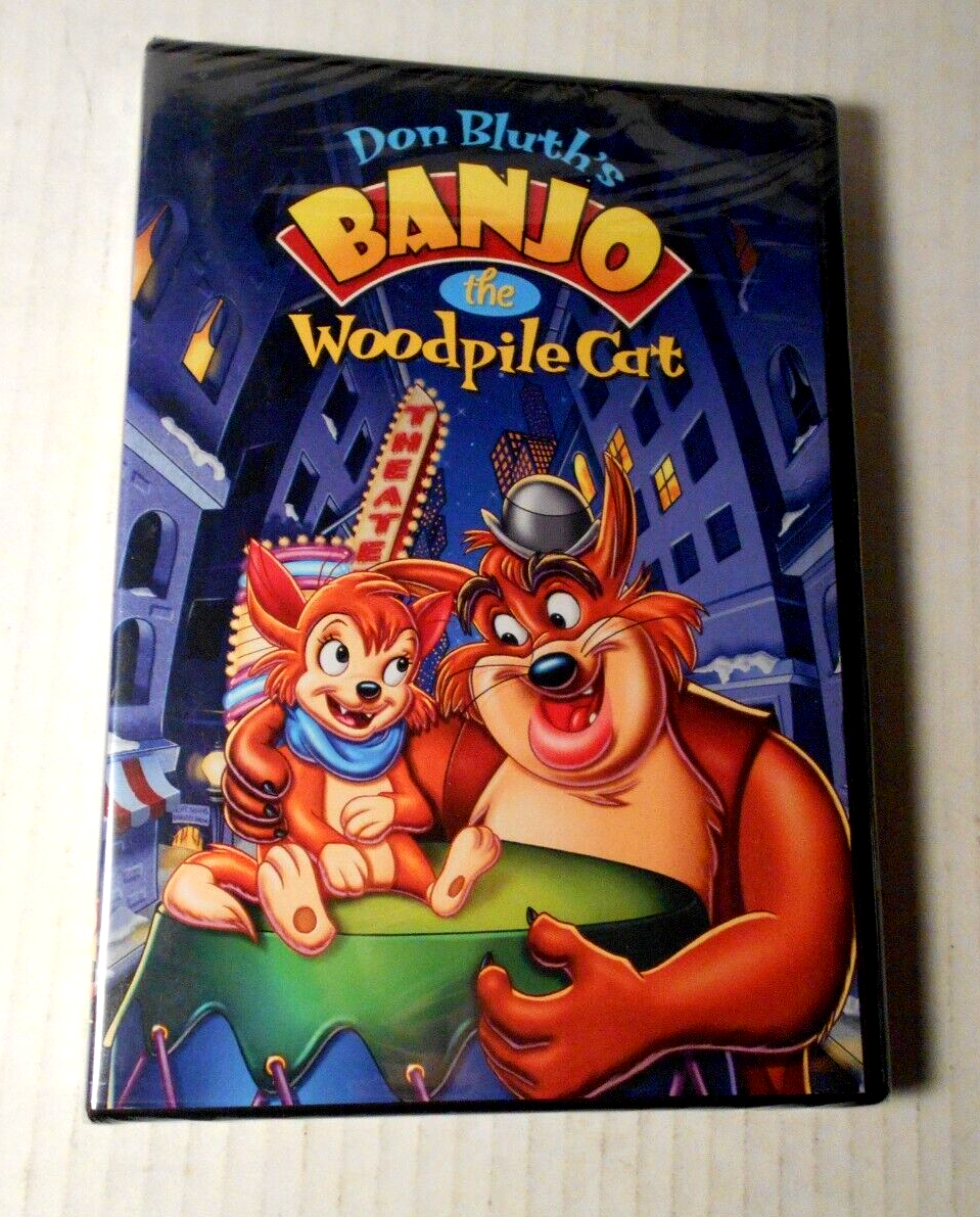 Banjo the Woodpile Cat DVD New Sealed Sparky Marcus Scatman