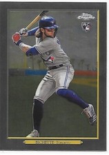 2020 Topps Update Baseball Turkey Red '20 Chrome RC Bo Bichette Blue Jays