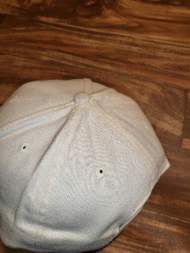 Vintage New York Jets NFL Sports White Plain Logo Strapback Hat Vtg Cap - Picture 7 of 10