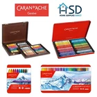 Caran d'Ache Neocolor II Water Soluble Wax Pastels Artist Crayons Tin Box Sets