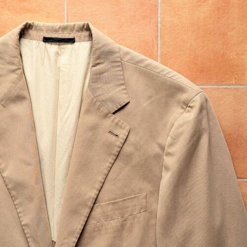 BRUNELLO CUCINELLI Jacket Cotton Cashmere Size 50 Made in Italy - Picture 3 of 8