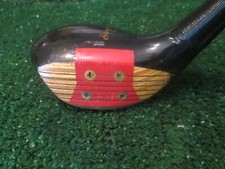 Golf Hogan Radial 3.5 Vintage 5 Wood Nice Original Black Finish, Red Face Insert