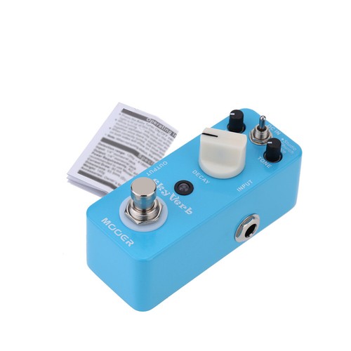 Mooer Sky Verb Reverb Guitar Effect Pedal Church / Studio / Plate 3 Reverb Modes - Picture 6 of 6