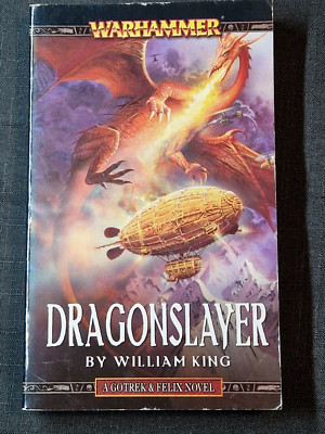 Dragon Slayer von William King Grotrek & Felix Roman OOP RARE Warhammer Fantasy
