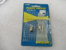 U14 Marine Lightning 01984 Bulb #53 Brite-Up OEM New Factory Boat Parts