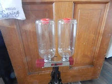 MEC RELOADING PRESS REPLACEMENT POWDER / SHOT BOTTLE PET CLEAR W/ PLUG & LID