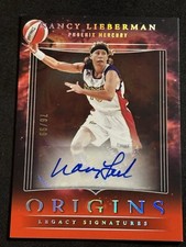 2024 Panini Origins WNBA #LS-NL Nancy Lieberman Auto Legacy Signatures Red /99
