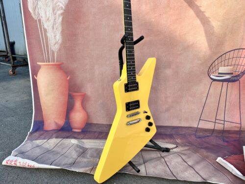 Hot sales explorer Electric Guitar 22frets HH pickup Spot Lightning US warehouse - Picture 9 of 14