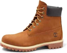 Timberland Men's Waterproof Leather Boots Rust Nubuck TB072066827 *ALL SIZES*