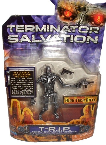 Figurine Terminator Salvation T-600 Playmates 2009 – Neuve Sous Blister, Rare
