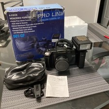 VINTAGE CAMERA - PREMIUM PRO LINE 601-GF CAMERA KIT BOXED- WORKS GREAT
