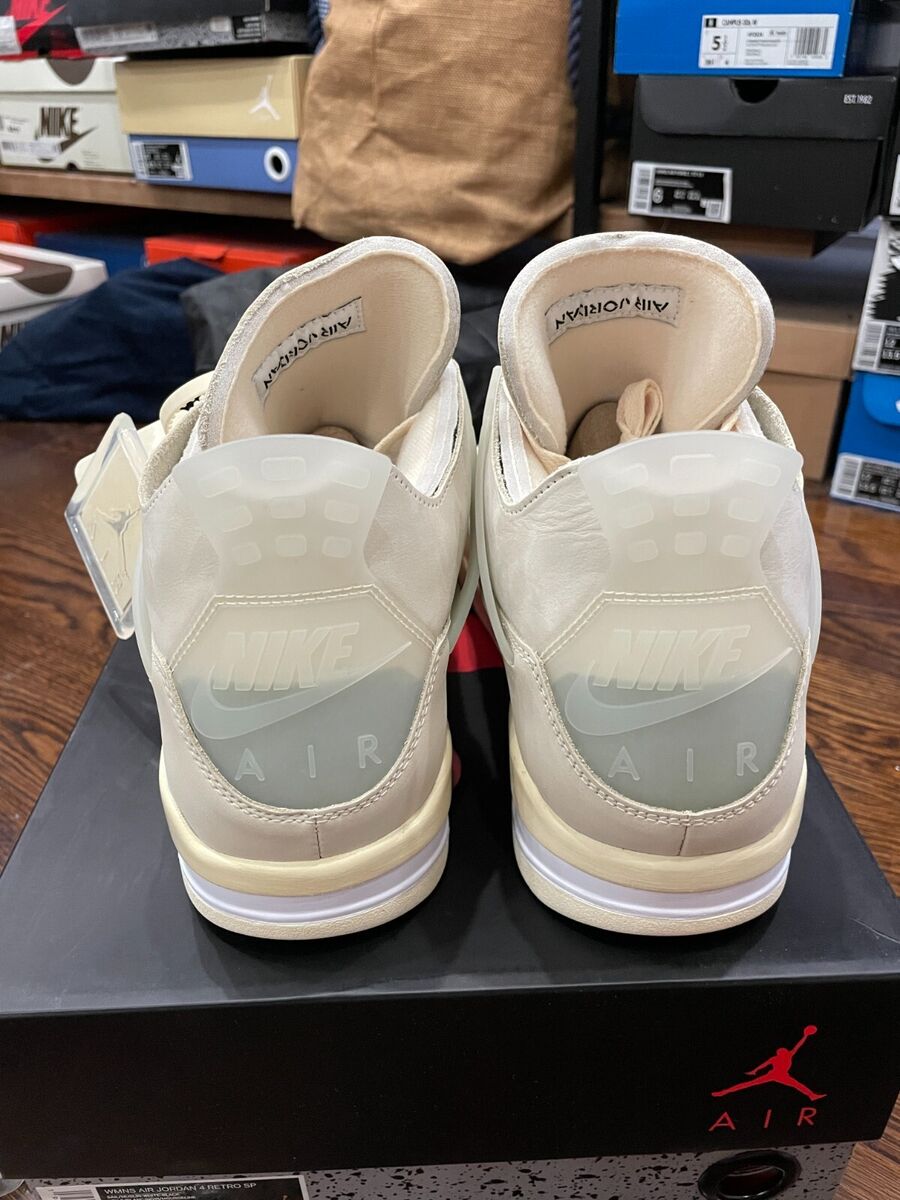 Size 14 - Jordan 4 SP x Off-White Mid Sail W for sale online Size 14 - Jordan 4 SP x Off-White Mid Sail W for sale online