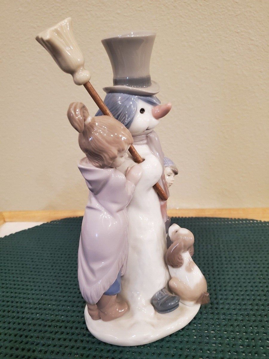 【美品】リヤドロ／スノーマン 雪だるま／5713 美品】リヤドロ／スノーマン 雪だるま／5713 リヤドロ LLADRO 雪だるま