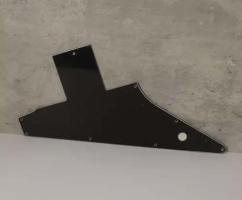 Explorer Pickguard Replacement For Gibson - Black 3 Ply