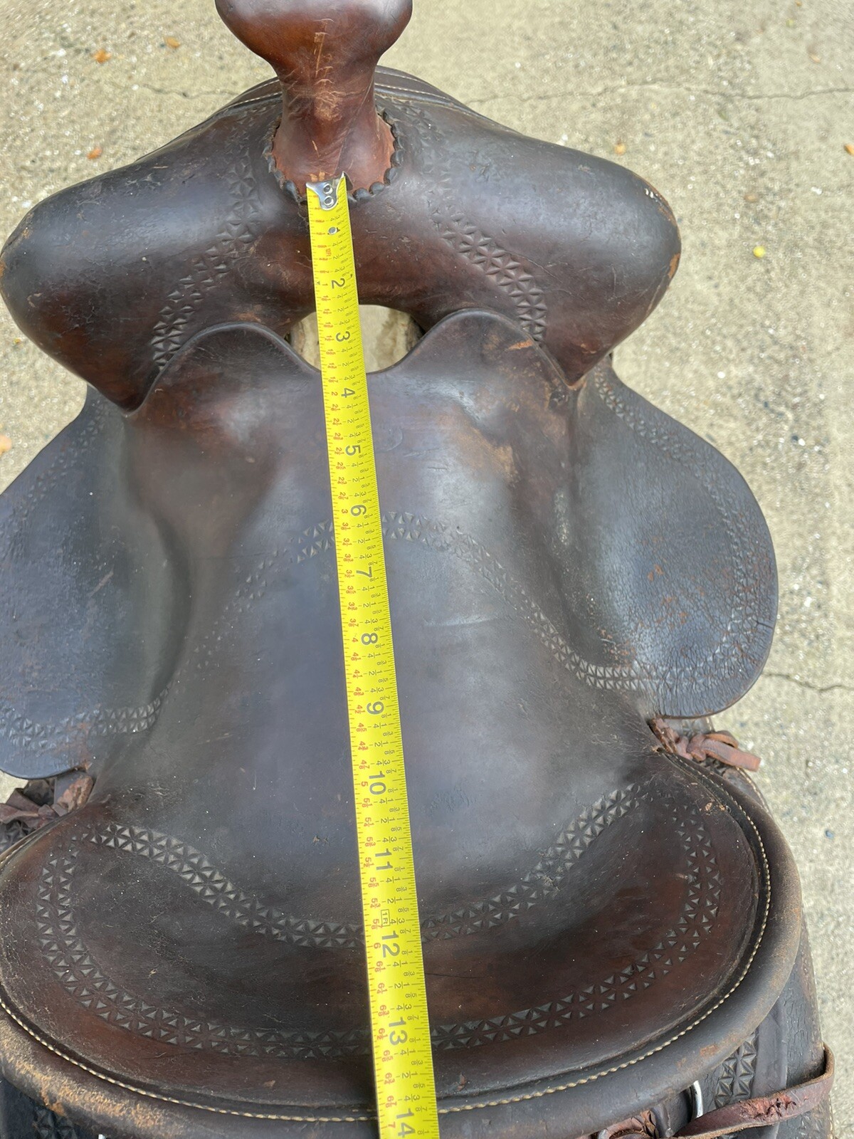 14" Keystone Brothers Slick Seat Saddle w/ Tooling San Francisco eBay