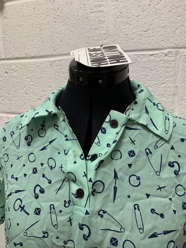 House Of Holland Silk Piercing Print Shirt - Picture 4 of 6