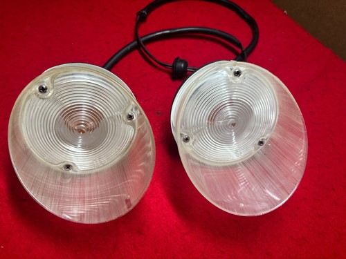 1971-1972 Olds Cutlass 442 F-85 Vista Parking Light Turn Signal Housings LH/RH - Picture 19 of 21