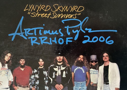 Artimus Pyle Signed Lynyrd Skynyrd Street Survivors Record Album Autograph, JSA - Bild 2 von 4
