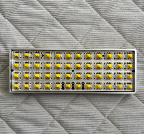 YMDK Air40 40% Ortholinear Mechanical Keyboard – NO KEYCAPS