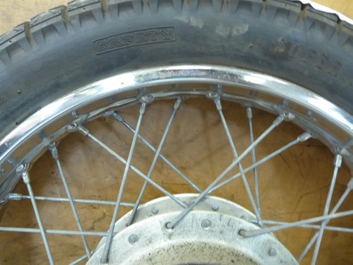 1971 Honda CB500 Four H20751. rear wheel rim 18in - Picture 5 of 15